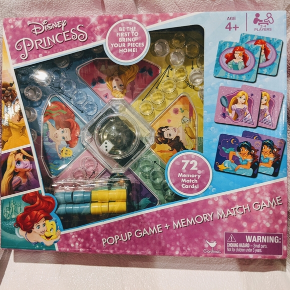 Cardinal Other - Disney Princess Pop Up Game + Memory Match…